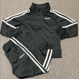 Adidas Black and White Athletic Set